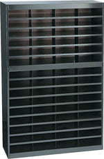 Safco E-Z Stor® 60-Compartment Literature Organizers, 9", Black (9231BLR)