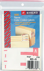 Alphabetical Character Labels, I And V, Pink