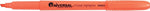 Magna Visual Pocket Highlighter, Chisel Tip, Fluorescent Orange Ink