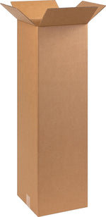 10" x 10" x 36" Shipping Boxes, 32 ECT, Kraft, 25/Bundle (BS101036)