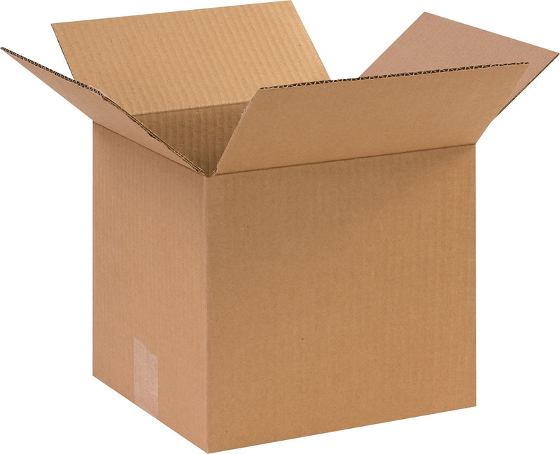 10" x 9" x 9" Shipping Boxes, 32 ECT, Brown, 25/Bundle (1099)