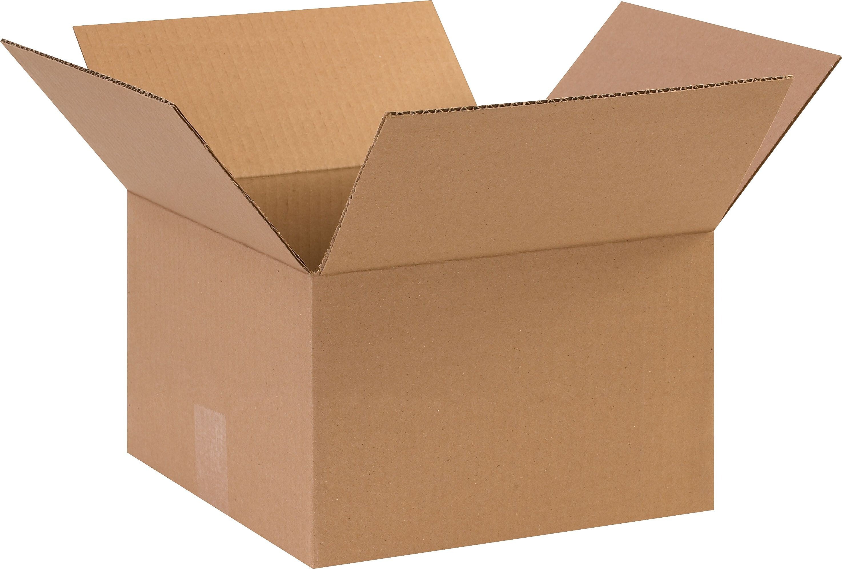 11" x 11" x 7" Shipping Boxes, 32 ECT, Brown, 25/Bundle (11117)