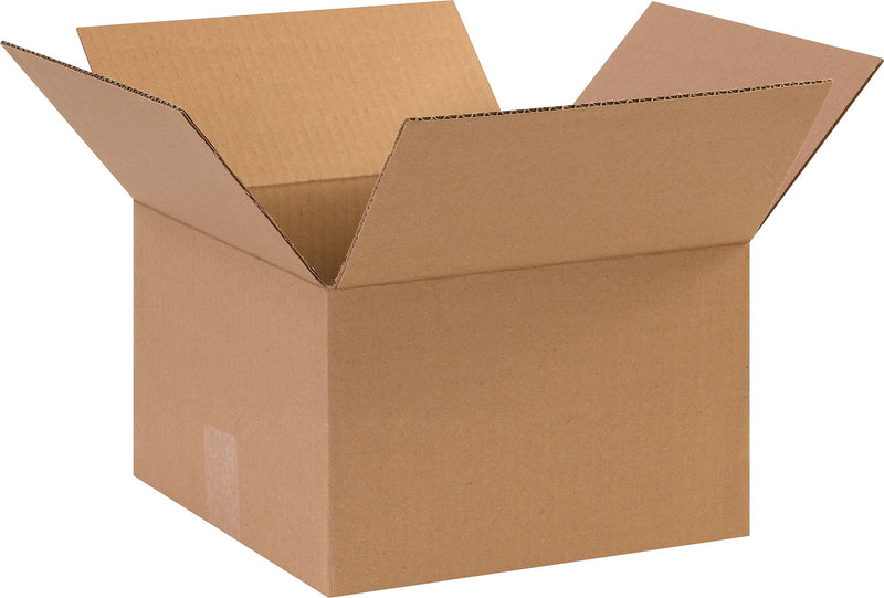 11" x 11" x 7" Shipping Boxes, 32 ECT, Brown, 25/Bundle (11117)