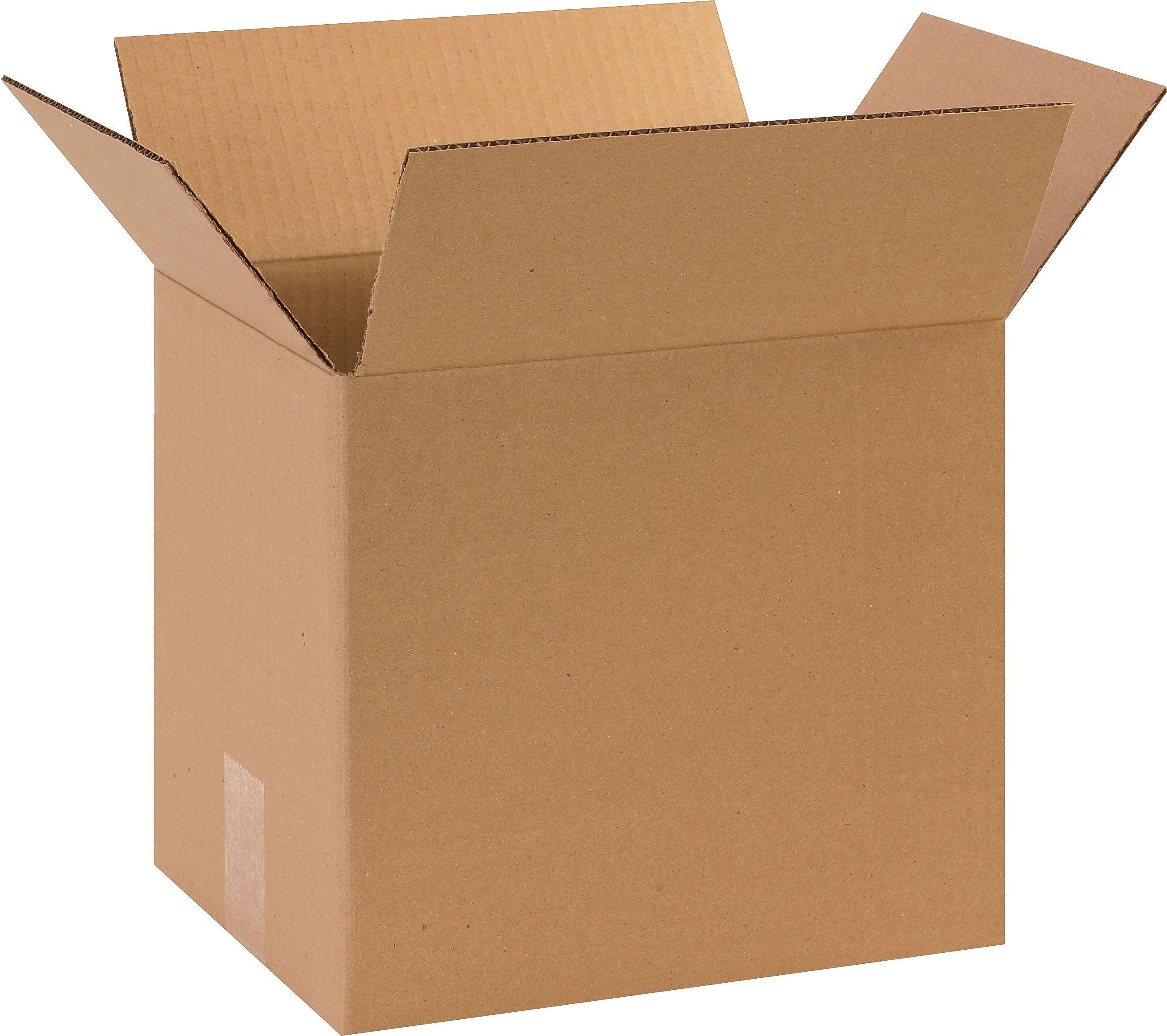 11.25" x 8.63" x 10" Shipping Boxes, 32 ECT, Brown, 25/Bundle (11810)