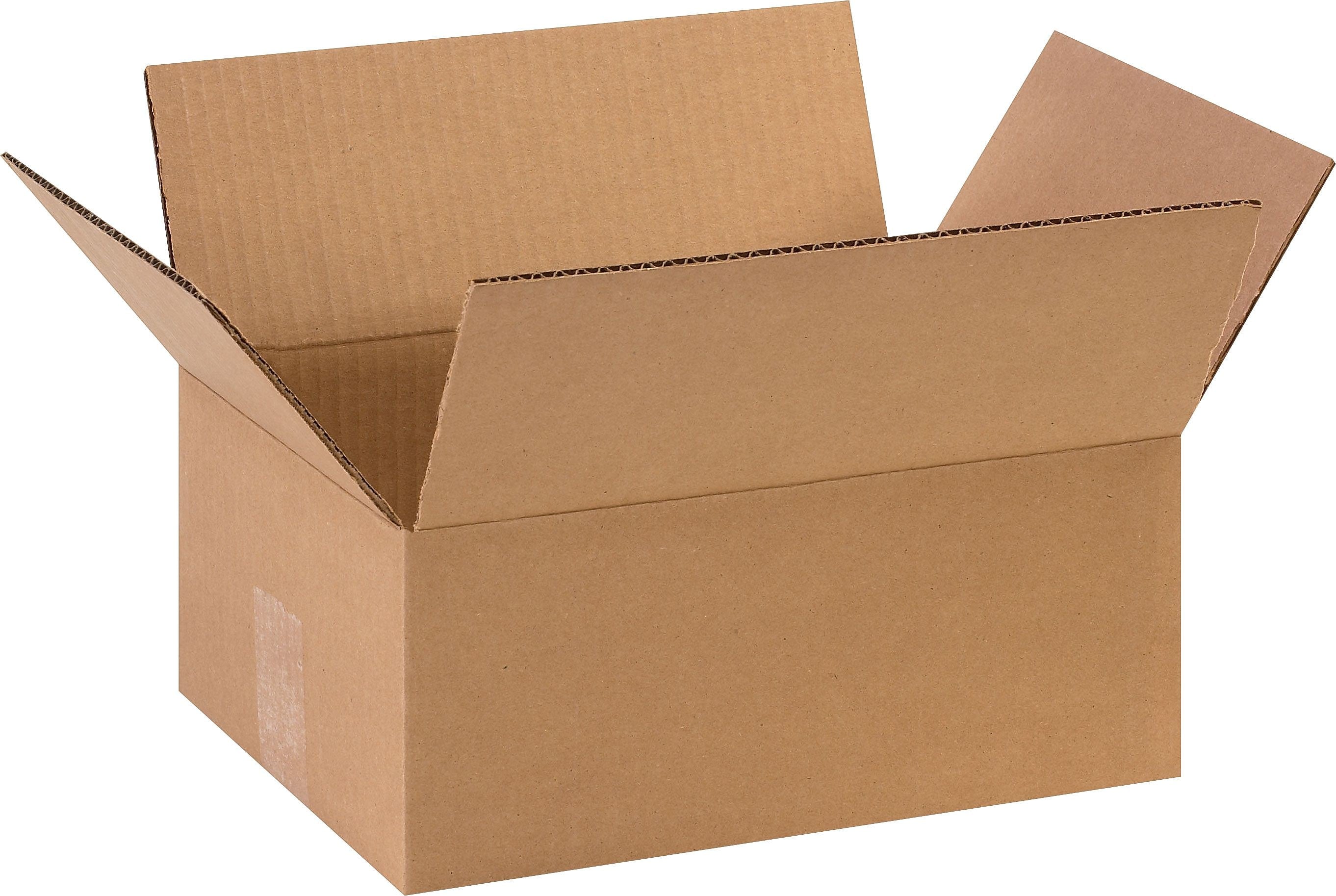 11.75" x 8.75" x 4" Shipping Boxes, 32 ECT, Brown, 25/Bundle (1184SC)
