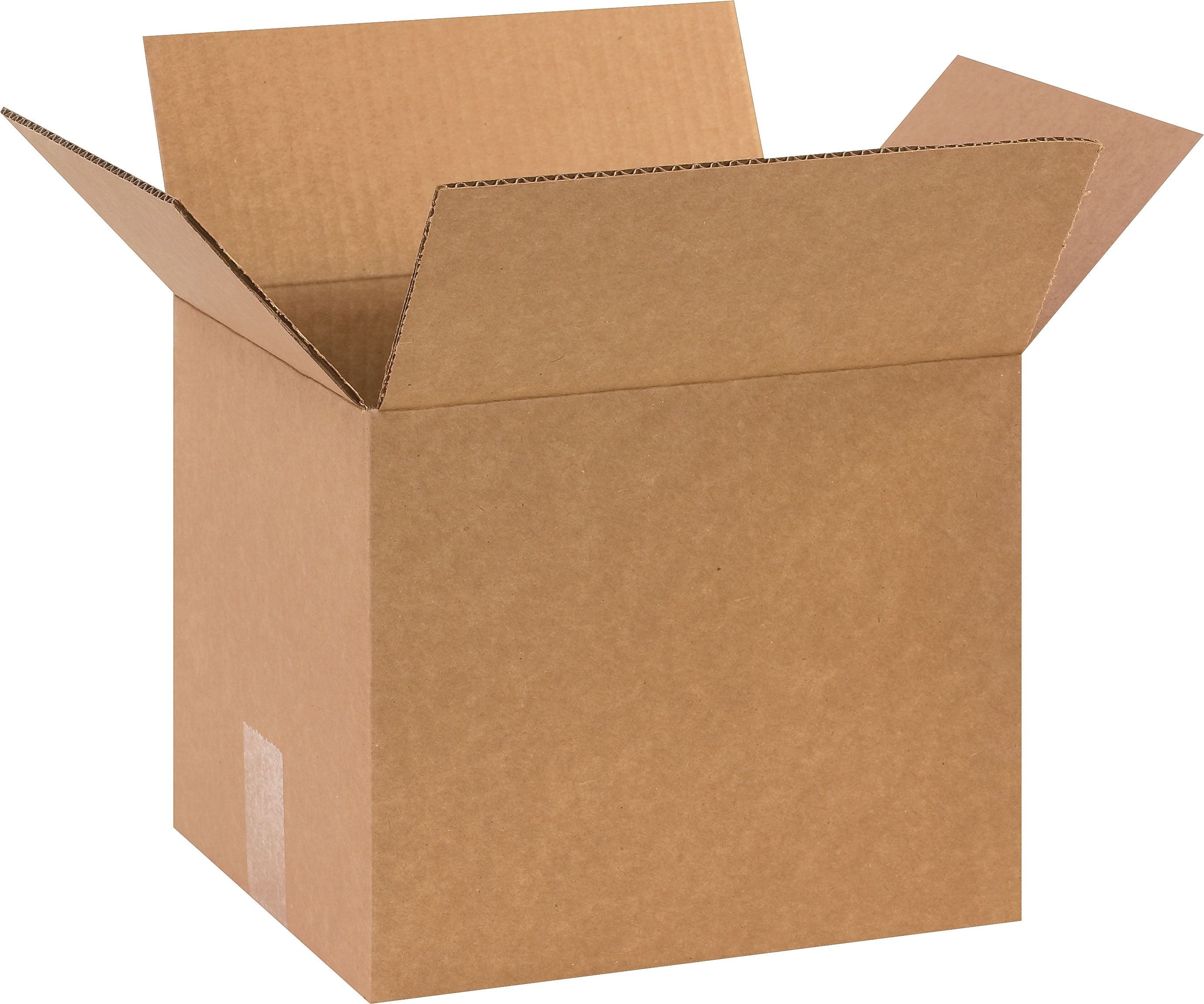 SI Products 11" x 9" x 9" Shipping Boxes, 32 ECT, Brown, 25/Bundle (1199)