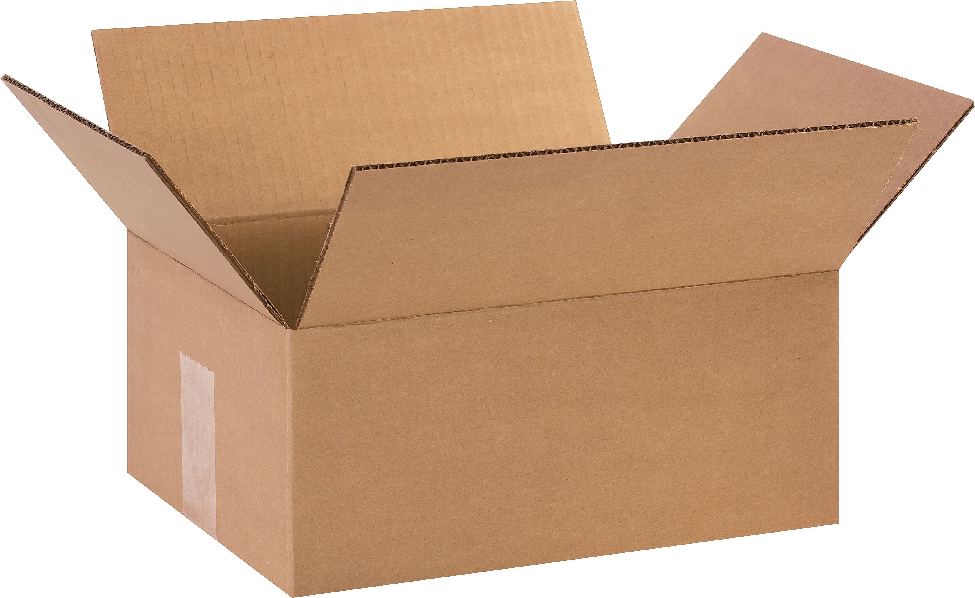 12" x 9" x 5" Shipping Boxes, 32 ECT, Brown, 25/Bundle (1295)