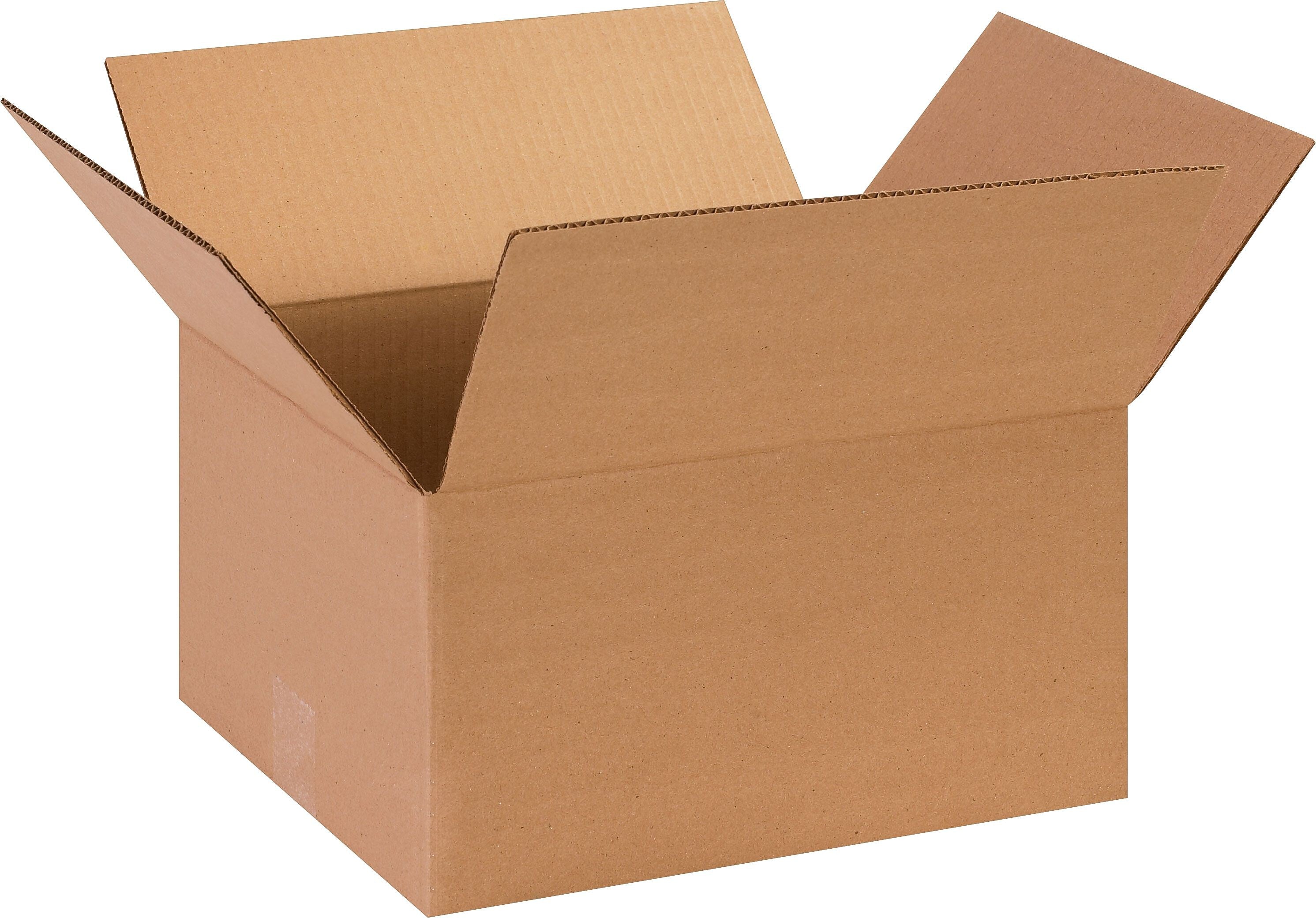 13" x 11" x 7" Shipping Boxes, 32 ECT, Brown, 25/Bundle (13117)