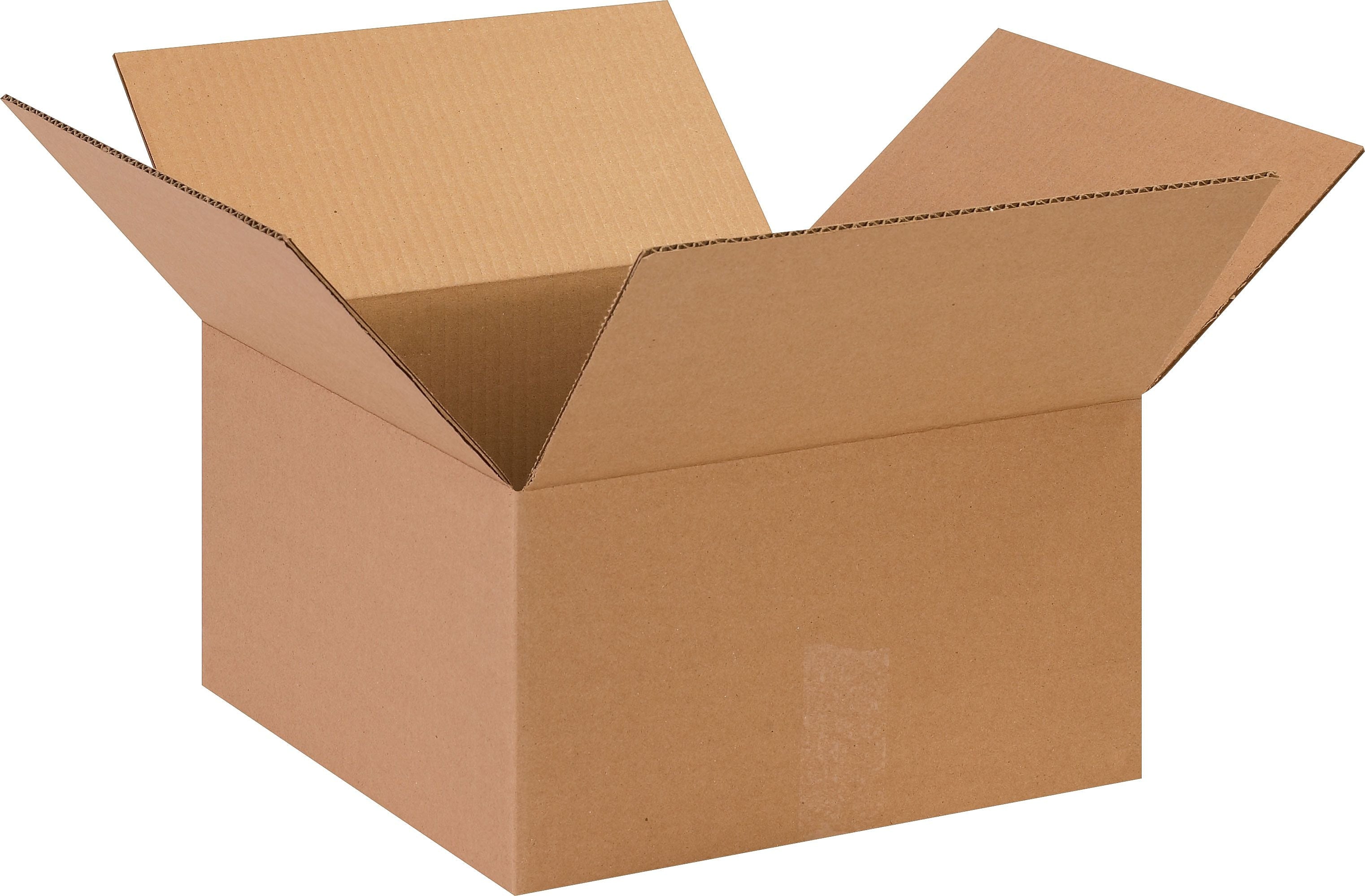 13.5" x 13.5" x 7.5" Shipping Boxes, 32 ECT, Brown, 25/Bundle (13137)