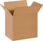 SI Products 14" x 10" x 12" Shipping Boxes, 32 ECT, Brown, 25/Bundle (141012)