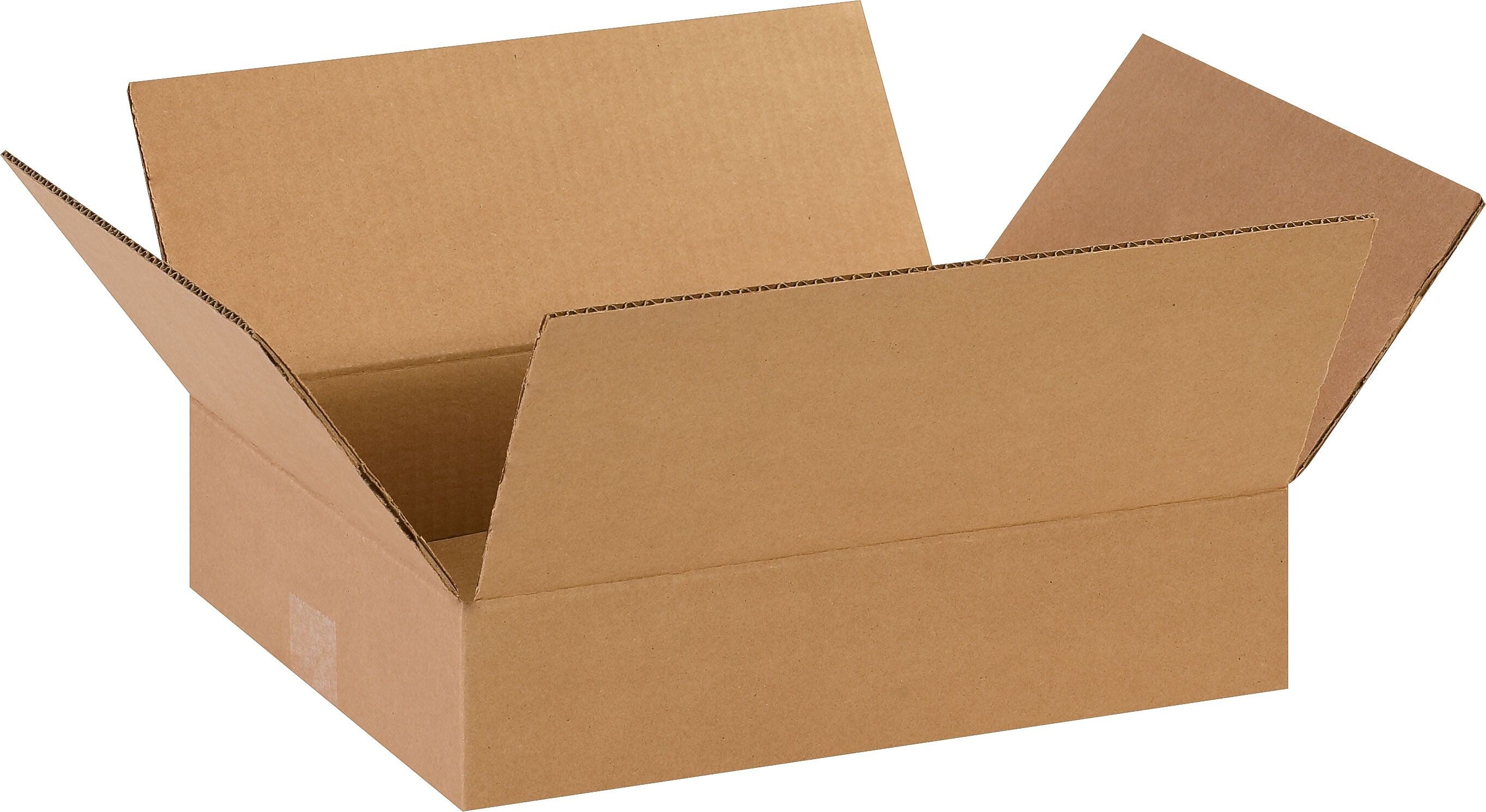 14" x 11" x 3" Shipping Boxes, 32 ECT, Kraft, 25/Bundle (BS141103)