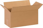 14" x 7" x 7" Shipping Boxes, 32 ECT, Brown, 25/Bundle (1477)