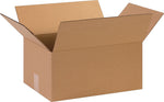 15" x 11" x 7" Shipping Boxes, 32 ECT, Brown, 25/Bundle (15117)