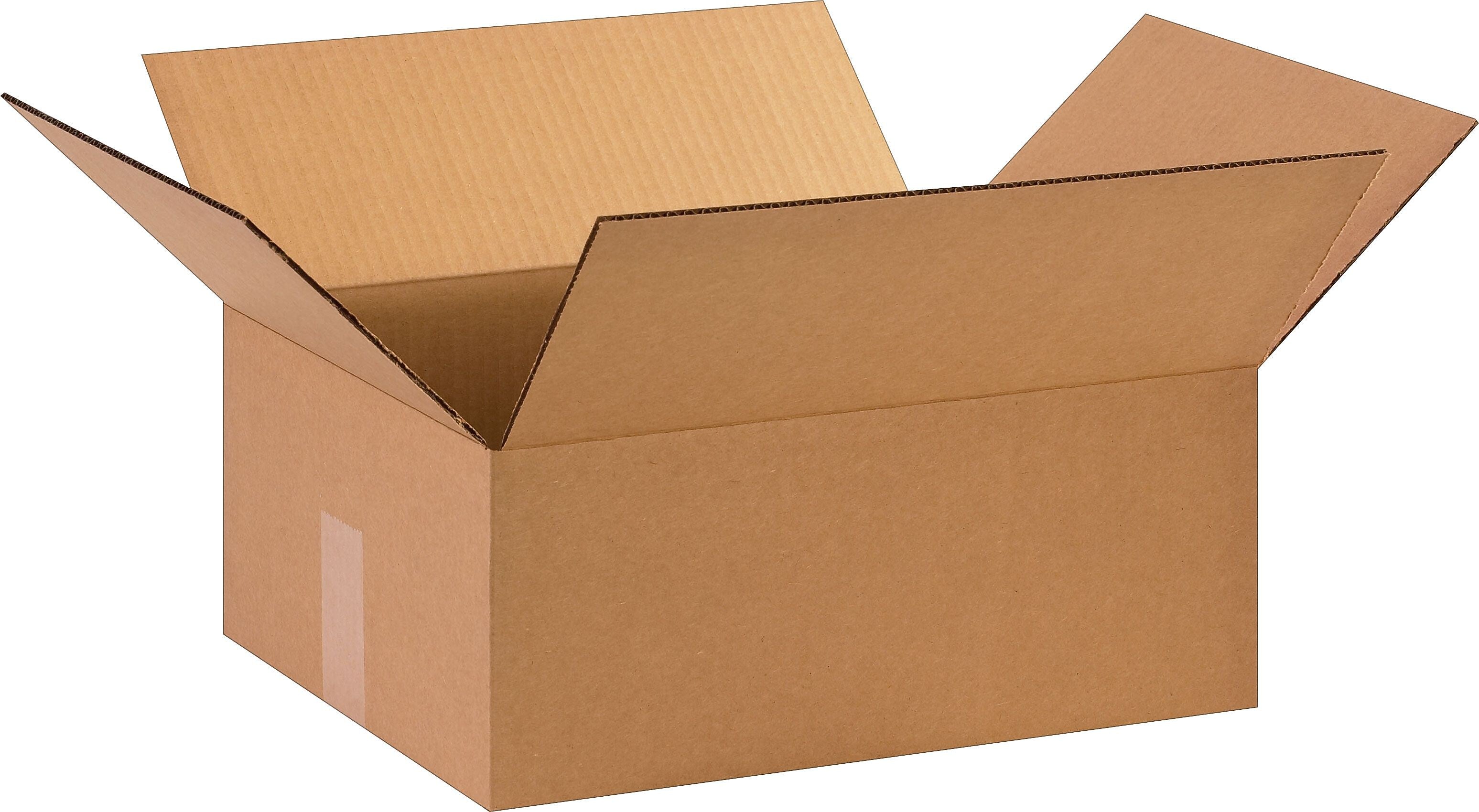 15" x 12" x 6" Shipping Boxes, 32 ECT, Kraft, 25/Bundle (BS151206)