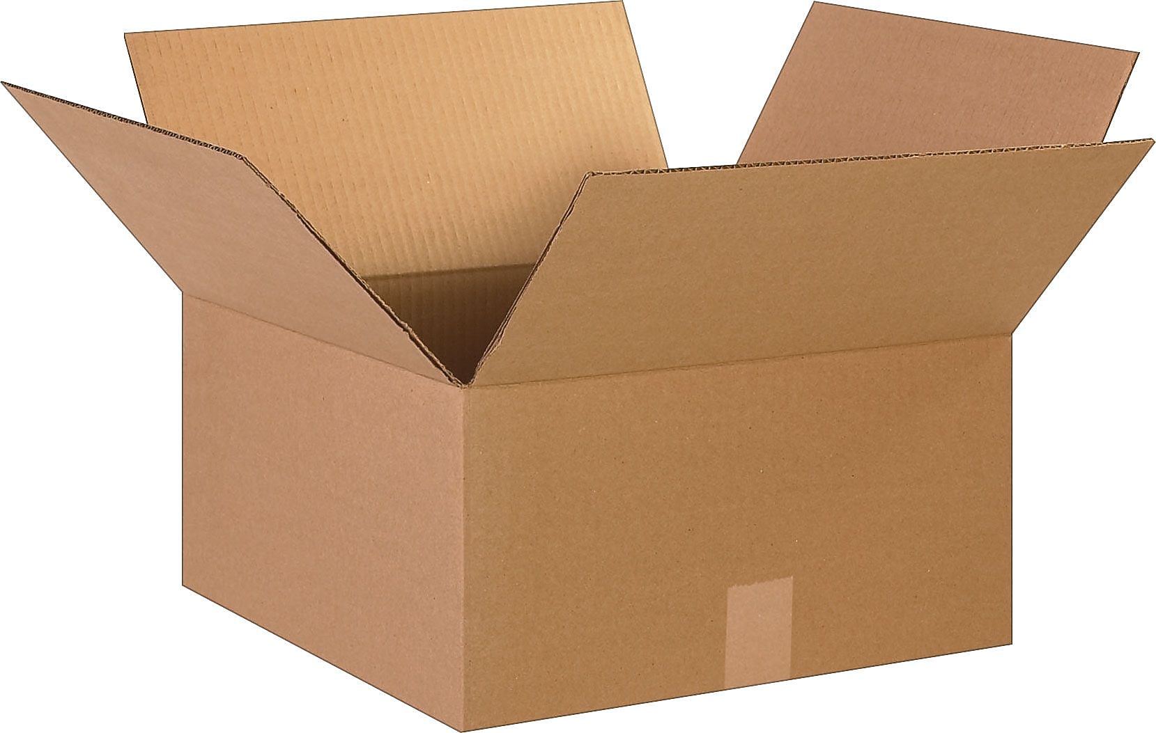 15" x 15" x 8" Shipping Boxes, 32 ECT, Brown, 25/Bundle (15158)
