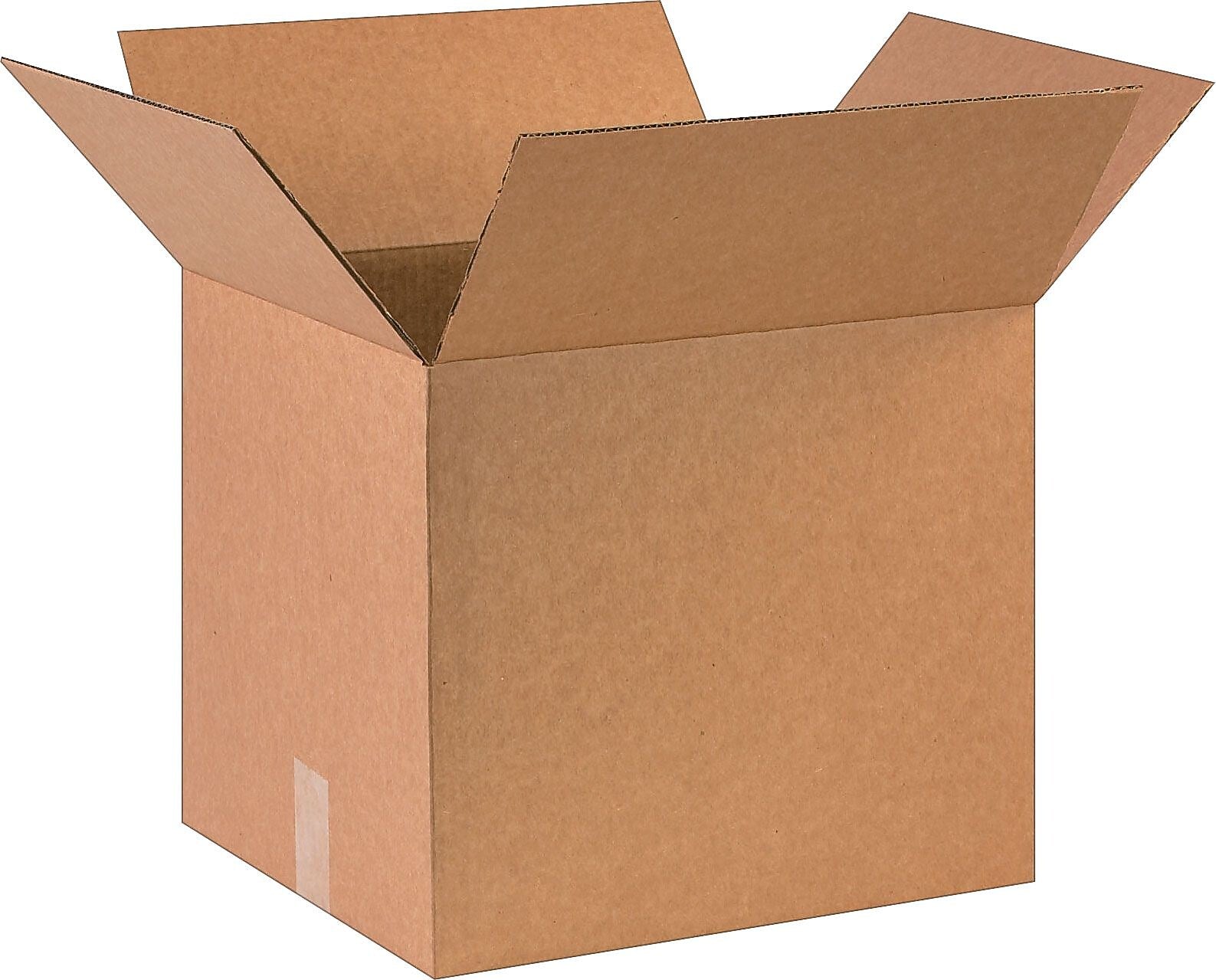 16" x 14" x 14" Shipping Boxes, 32 ECT, Kraft, 25/Bundle (BS161414)
