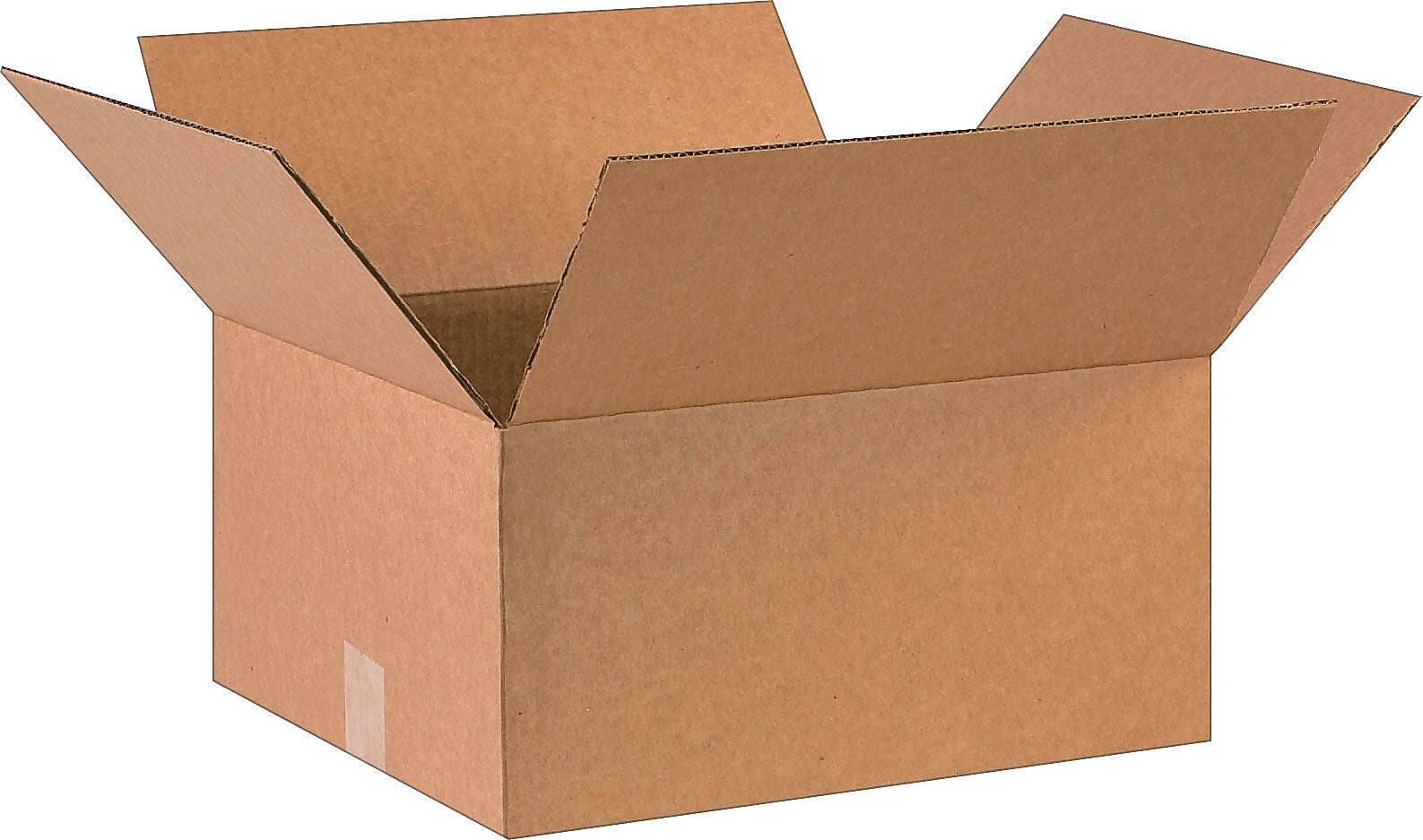 16" x 14" x 8" Shipping Boxes, 32 ECT Brown, 25/Bundle (16148)