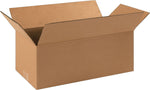 16" x 8" x 6" Shipping Boxes, 32 ECT, Brown, 25/Bundle (1686)