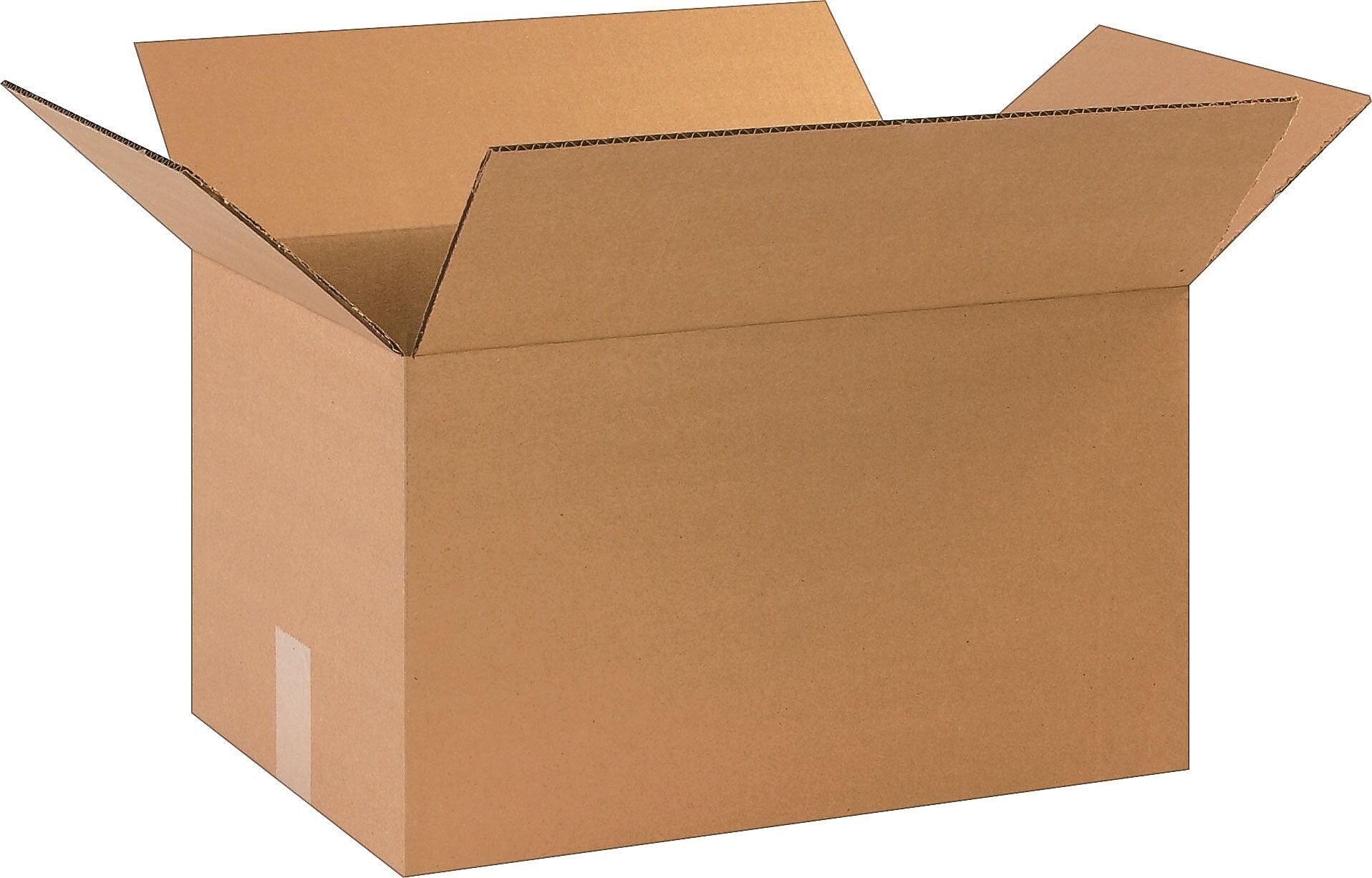 17.25" x 11.25" x 10" Shipping Boxes, 32 ECT, Brown, 25/Bundle (171110)