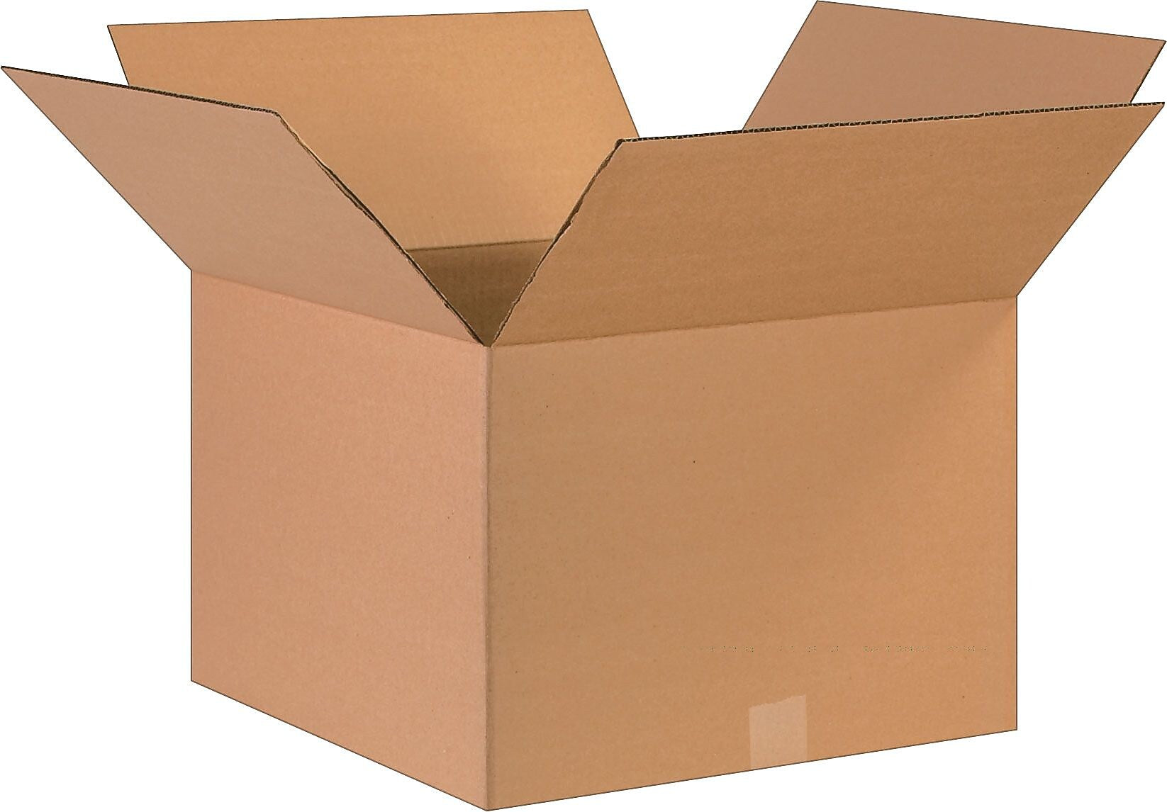 17" x 17" x 12" Shipping Boxes, 32 ECT, Brown, 25/Bundle (171712)