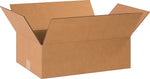 18.5" x 12.5" x 6" Shipping Boxes, 32 ECT, Brown, 25/Bundle (18126R)
