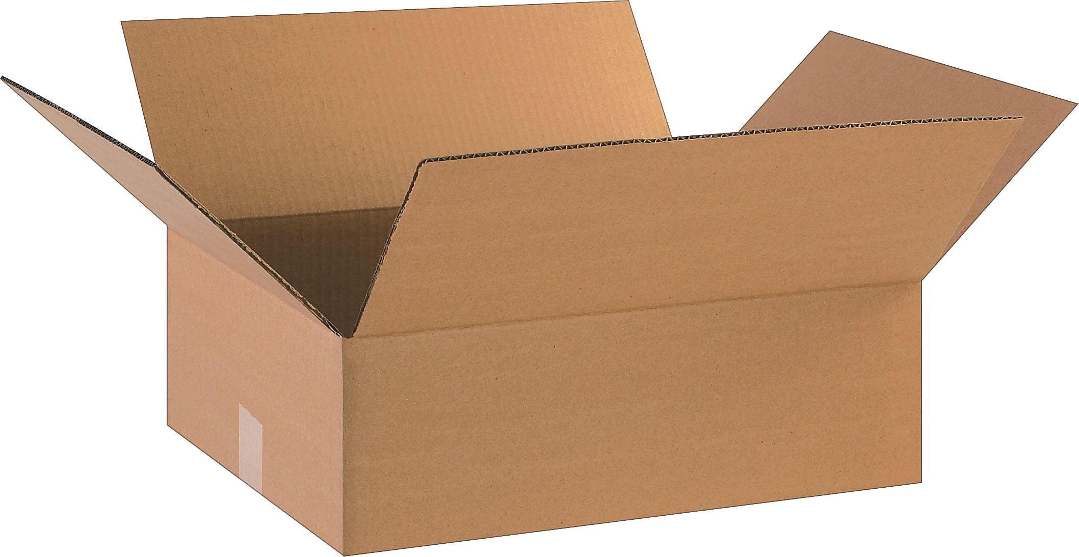 18" x 14" x 6" Shipping Boxes, 32 ECT, Kraft, 25/Bundle (BS181406)