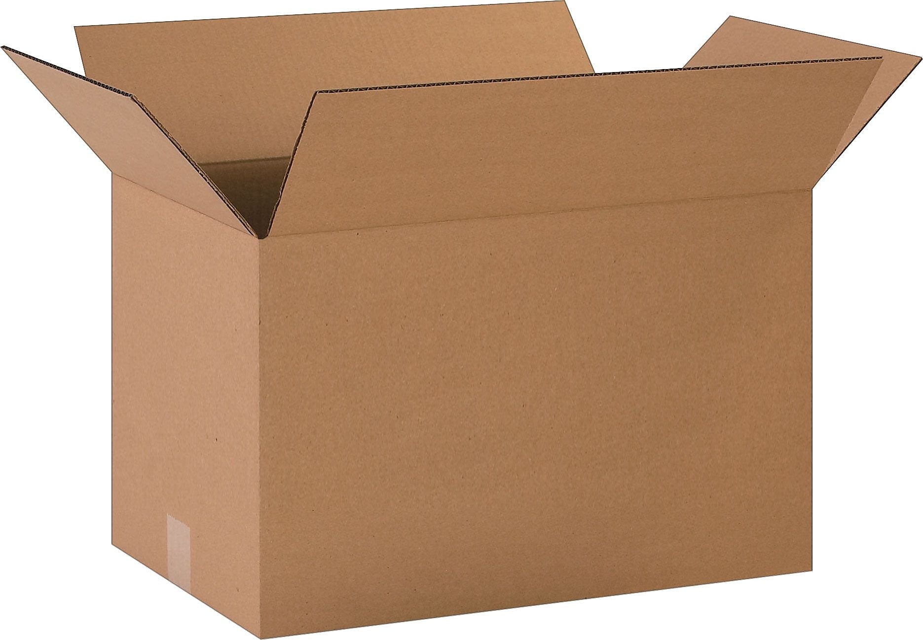 20" x 14" x 12" Shipping Boxes, 32 ECT, 20/Pack (201412)