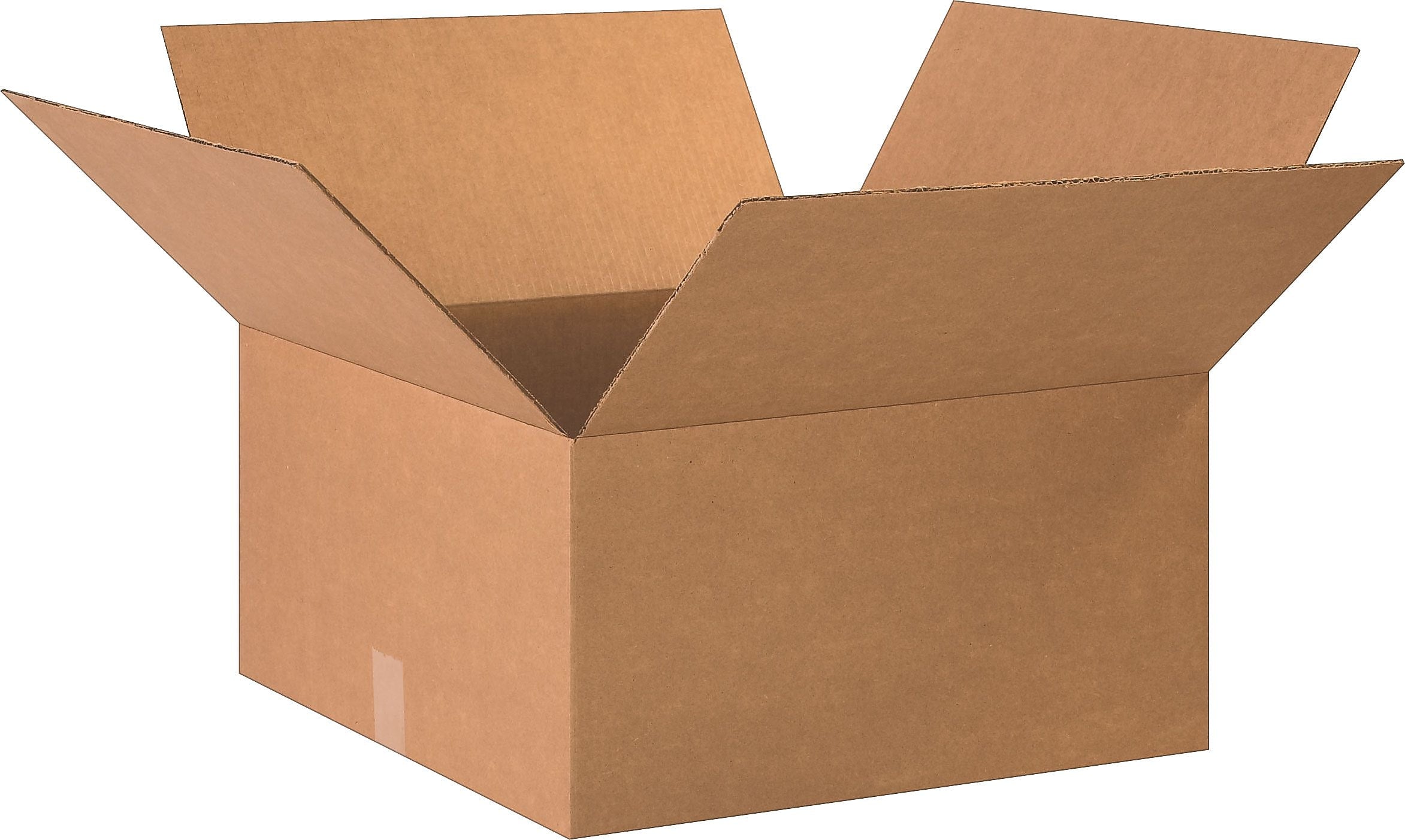 20" x 20" x 10" Shipping Boxes, 32 ECT, Kraft, 15/Bundle (BS202010)