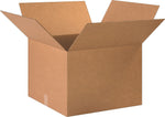20" x 20" x 14" Shipping Boxes, 32 ECT, Brown, 15/Bundle (202014)