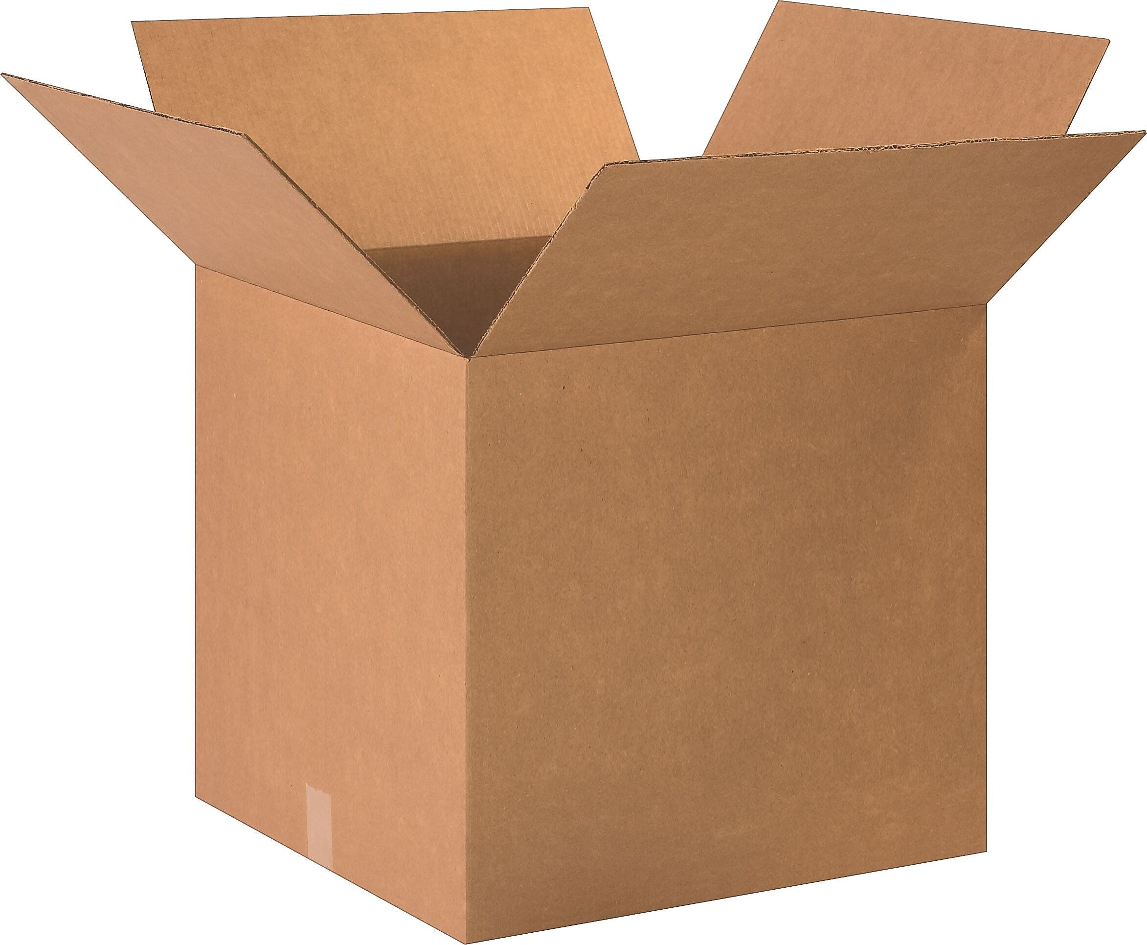 20" x 20" x 18" Shipping Boxes, 32 ECT, Brown, 10/Bundle (202018)