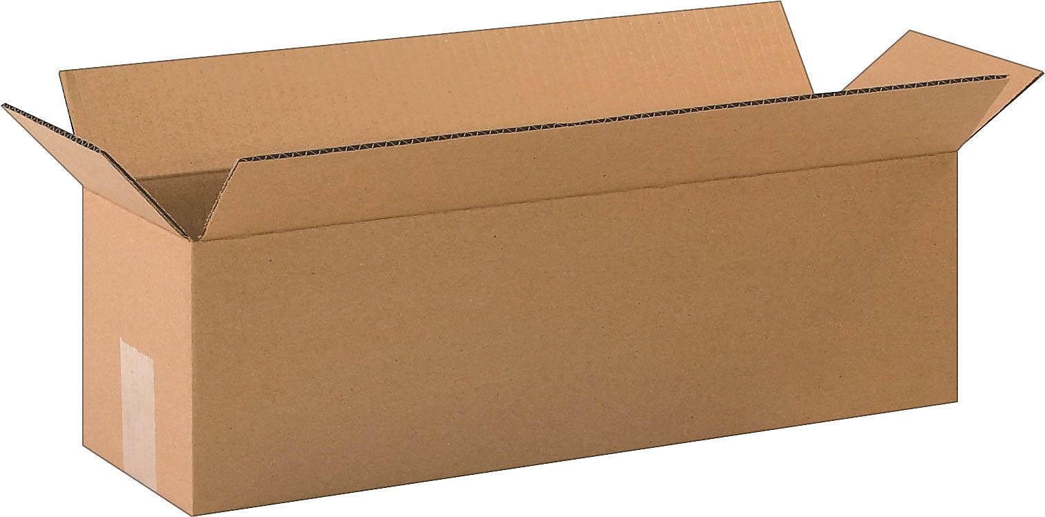 20" x 6" x 6" Shipping Boxes, 32 ECT, Brown, 25/Bundle (2066)