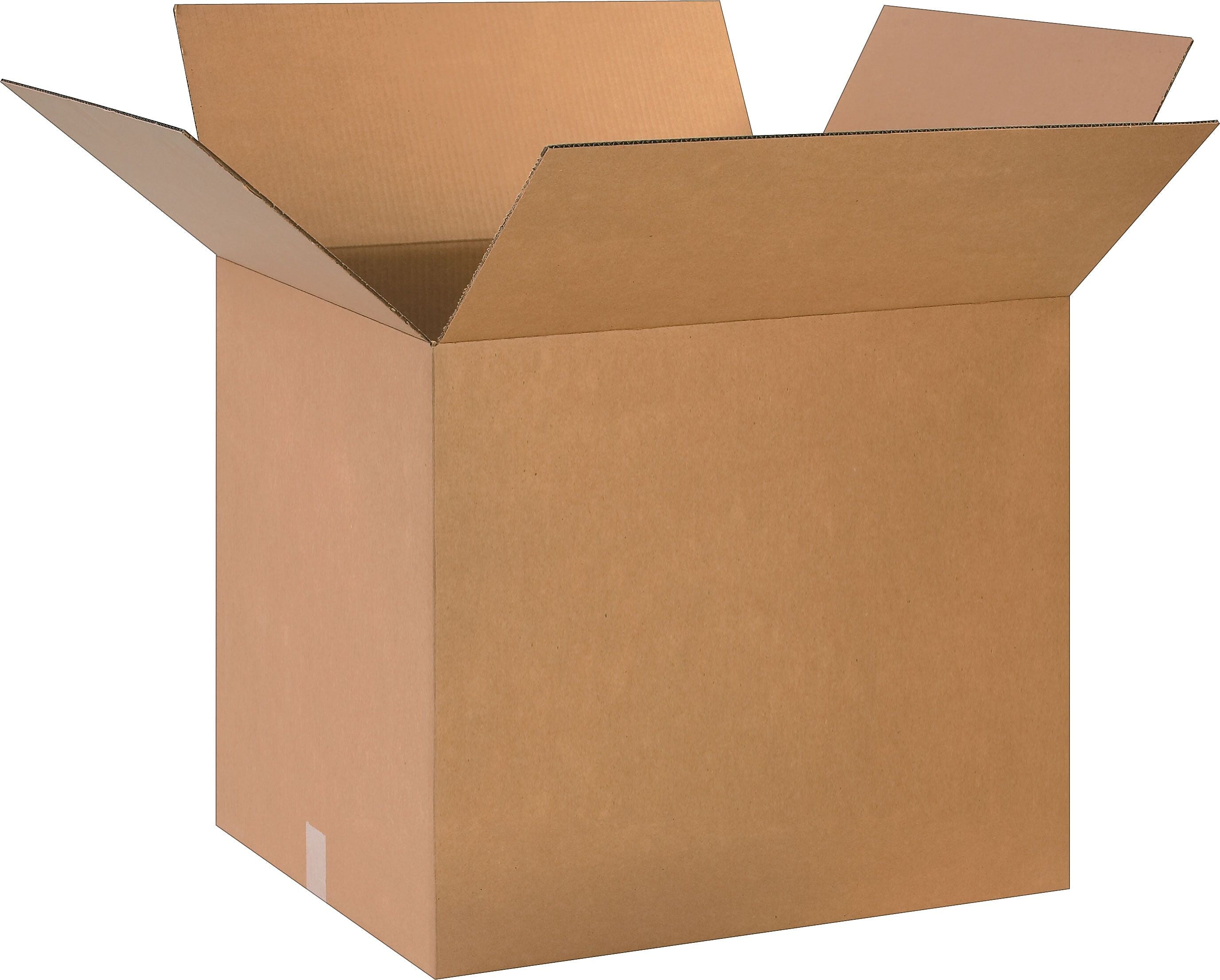 24" x 20" x 20" Shipping Boxes, 32 ECT, Brown, 10/Bundle (242020)