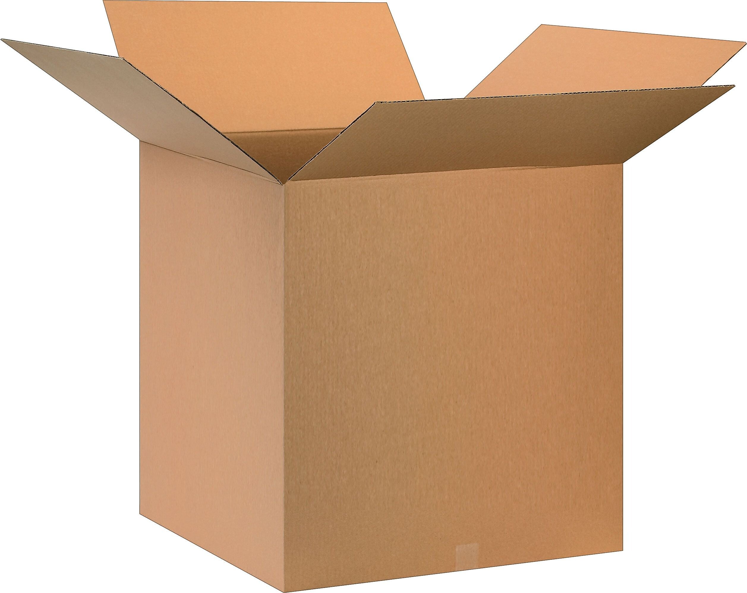 28" x 28" x 28" Shipping Boxes, 32 ECT, Brown, 5/Bundle (282828)