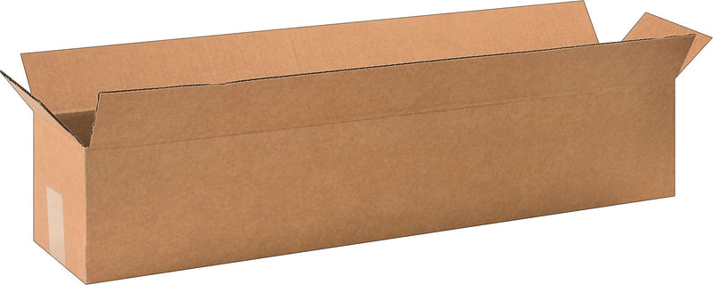 32" x 6" x 6" Shipping Boxes, 32 ECT, Brown, 25/Bundle (3266)