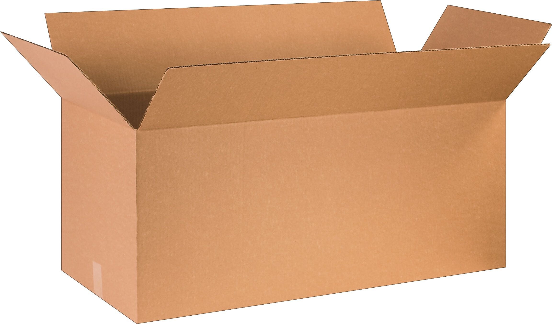 36" x 16" x 16" Shipping Boxes, 32 ECT, Brown, 15/Bundle (361616)