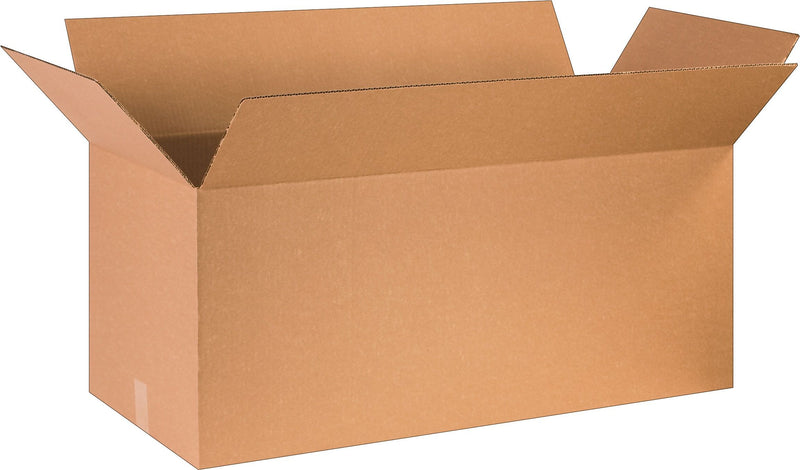 36" x 16" x 16" Shipping Boxes, 32 ECT, Brown, 15/Bundle (361616)