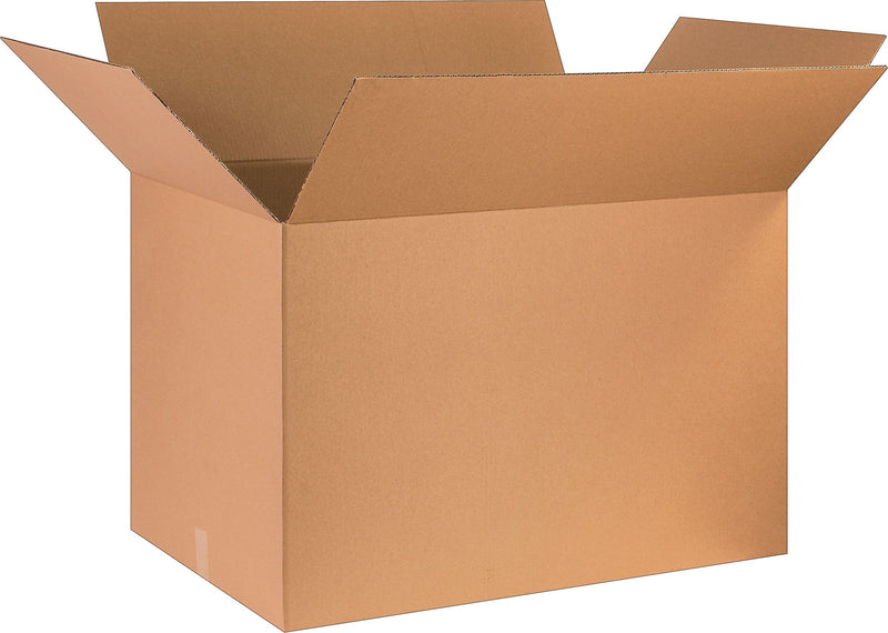 36" x 24" x 24" Shipping Boxes, 32 ECT, Brown, 5/Bundle (362424)