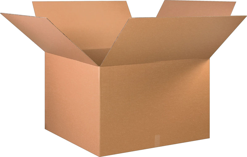 36" x 36" x 24" Shipping Boxes, 32 ECT, Brown, 5/Bundle (363624)