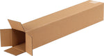 4"(L) x 4"(W) x 24"(H) - Staples Corrugated Shipping Boxes, 25/Bundle