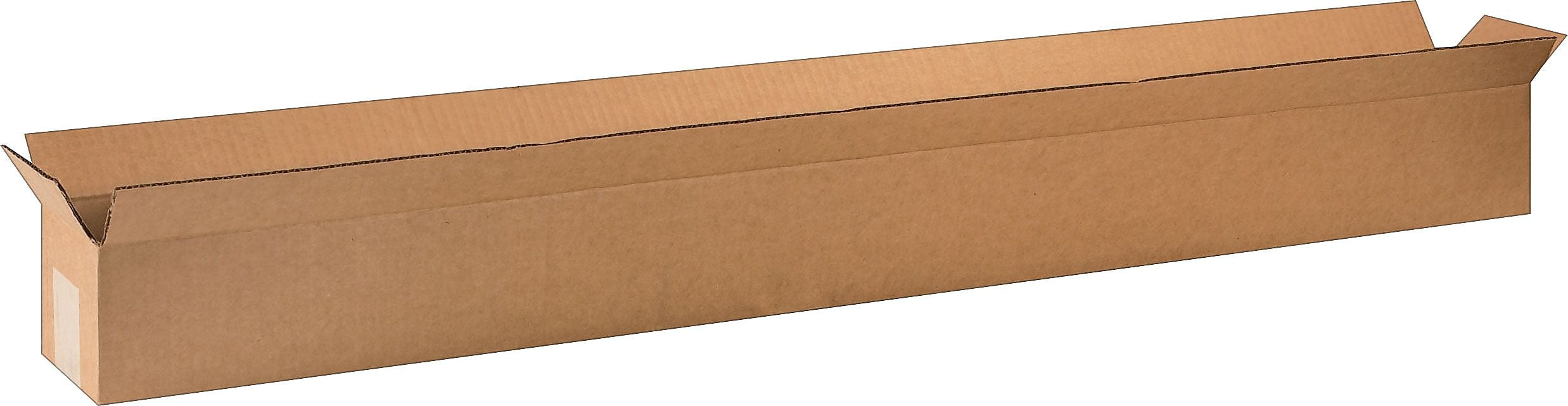 48" x 4" x 4" Shipping Boxes, 32 ECT, Brown, 25/Bundle (4844)