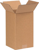 7" x 7" x 12" Shipping Boxes, 32 ECT, Brown, 25/Bundle (7712)
