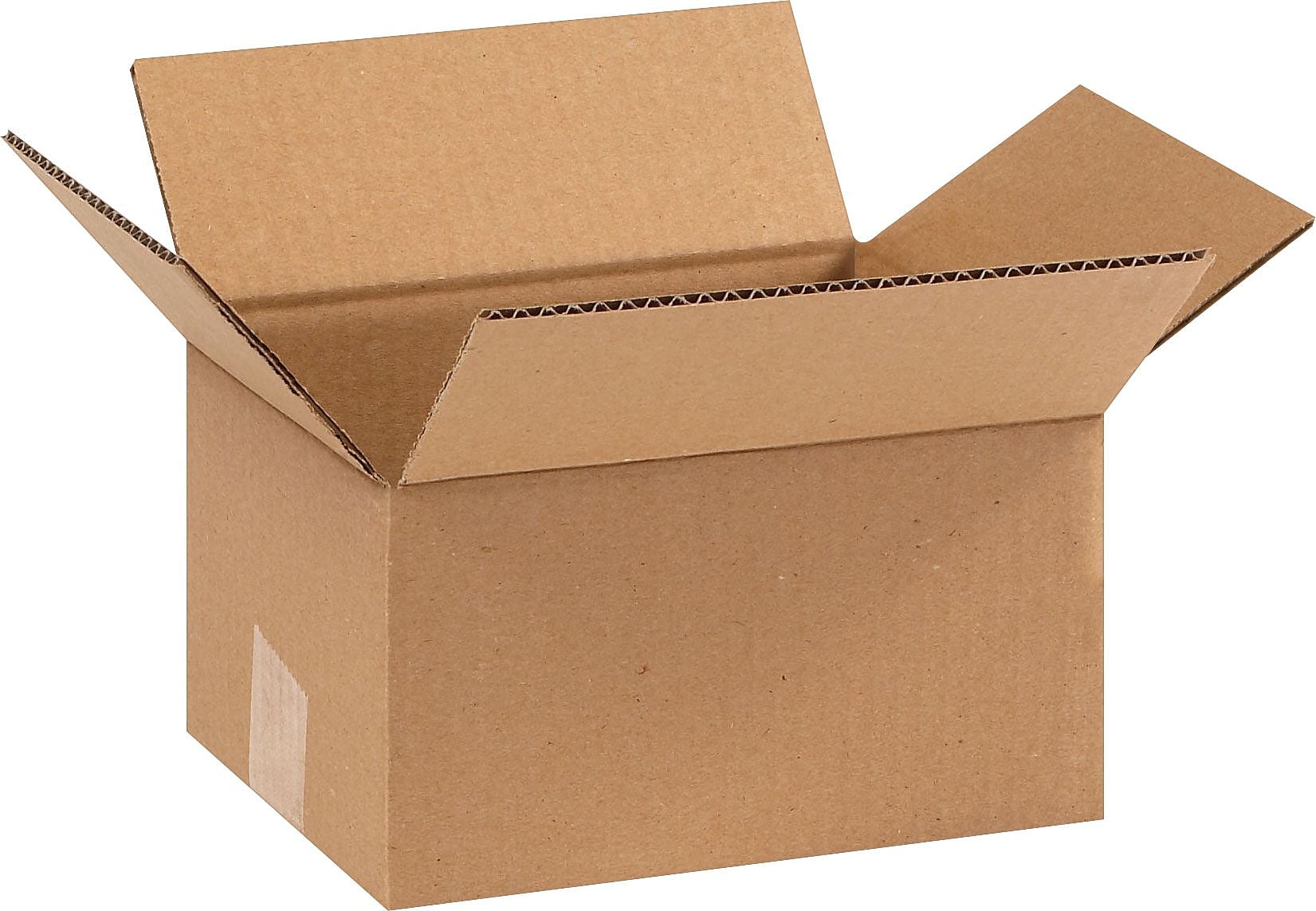 9" x 7" x 5" Corrugated Kraft Boxes, 25/Bundle (BS090705X)