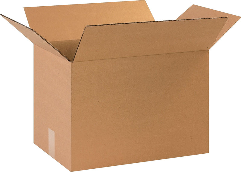 SI Products 17.25" x 11.25" x 12" Shipping Boxes, 44 ECT, Brown, 25/Bundle (HD171112)