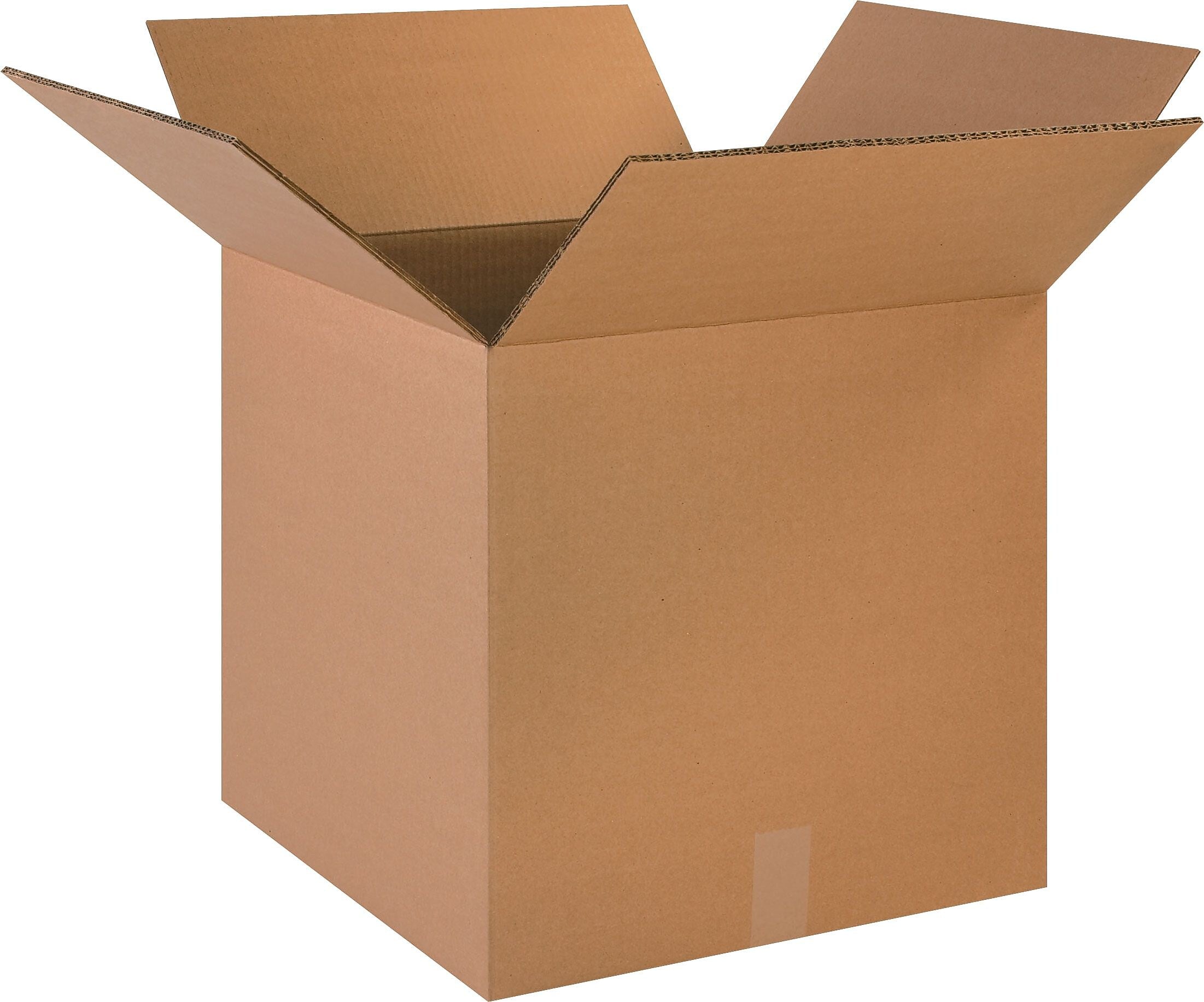 18" x 18" x 18" Shipping Boxes, Brown, 10/Bundle (HD1818DW)