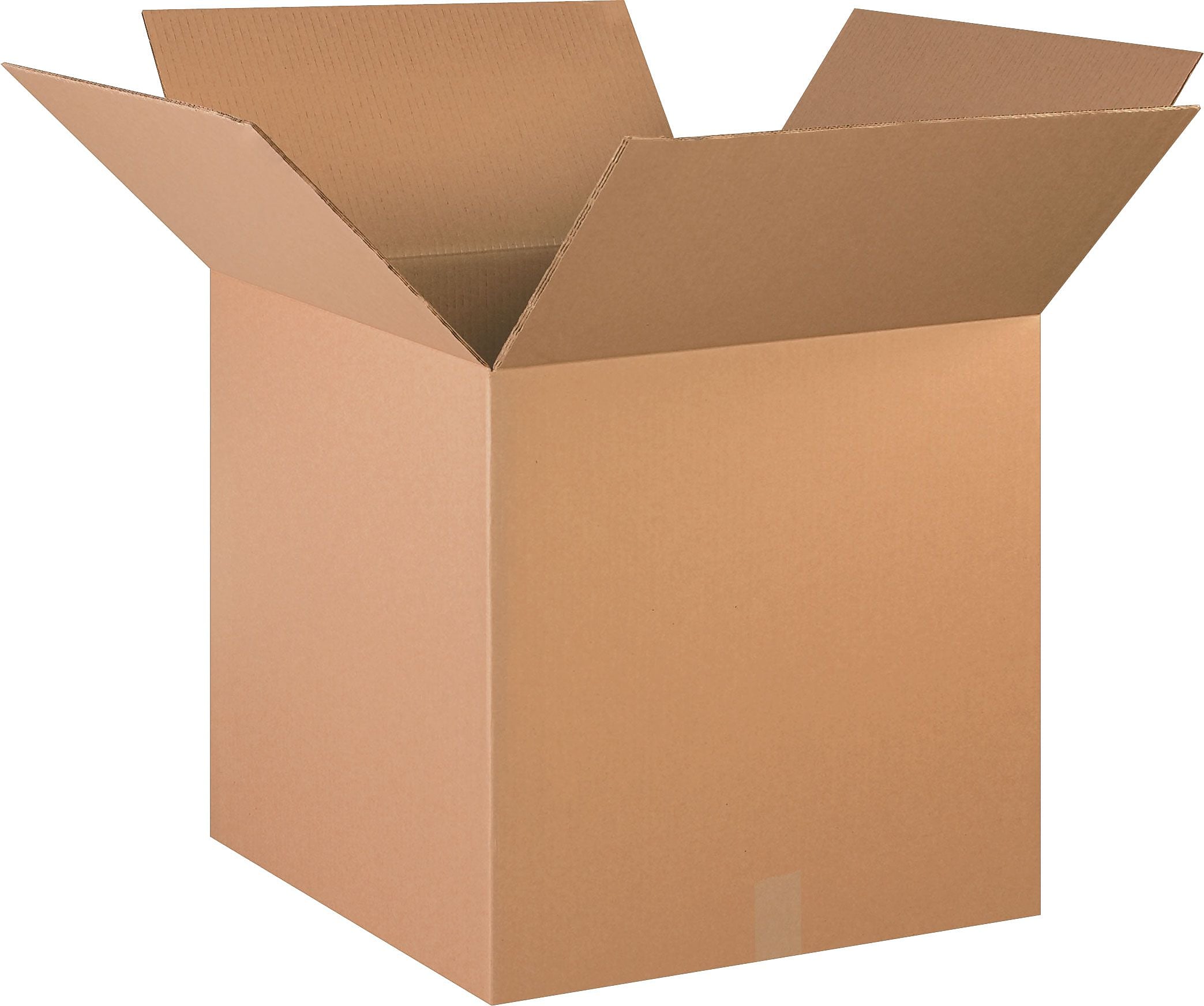 20" x 20" x 20" Shipping Boxes, 48 ECT Double Wall, Brown, 10/Bundle (HD202020DW)