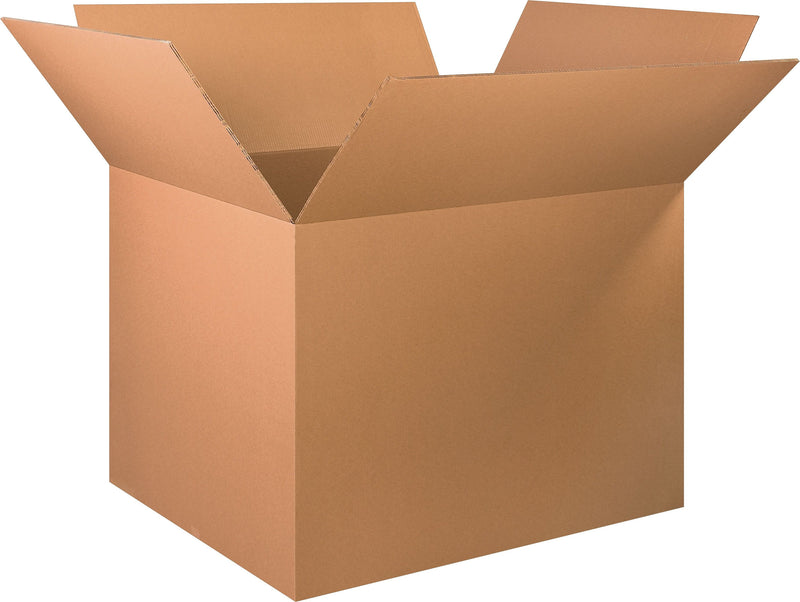 48" x 40" x 36" Shipping Boxes, 48 ECT Double Wall, Brown, 5/Bundle (HD484036DW)