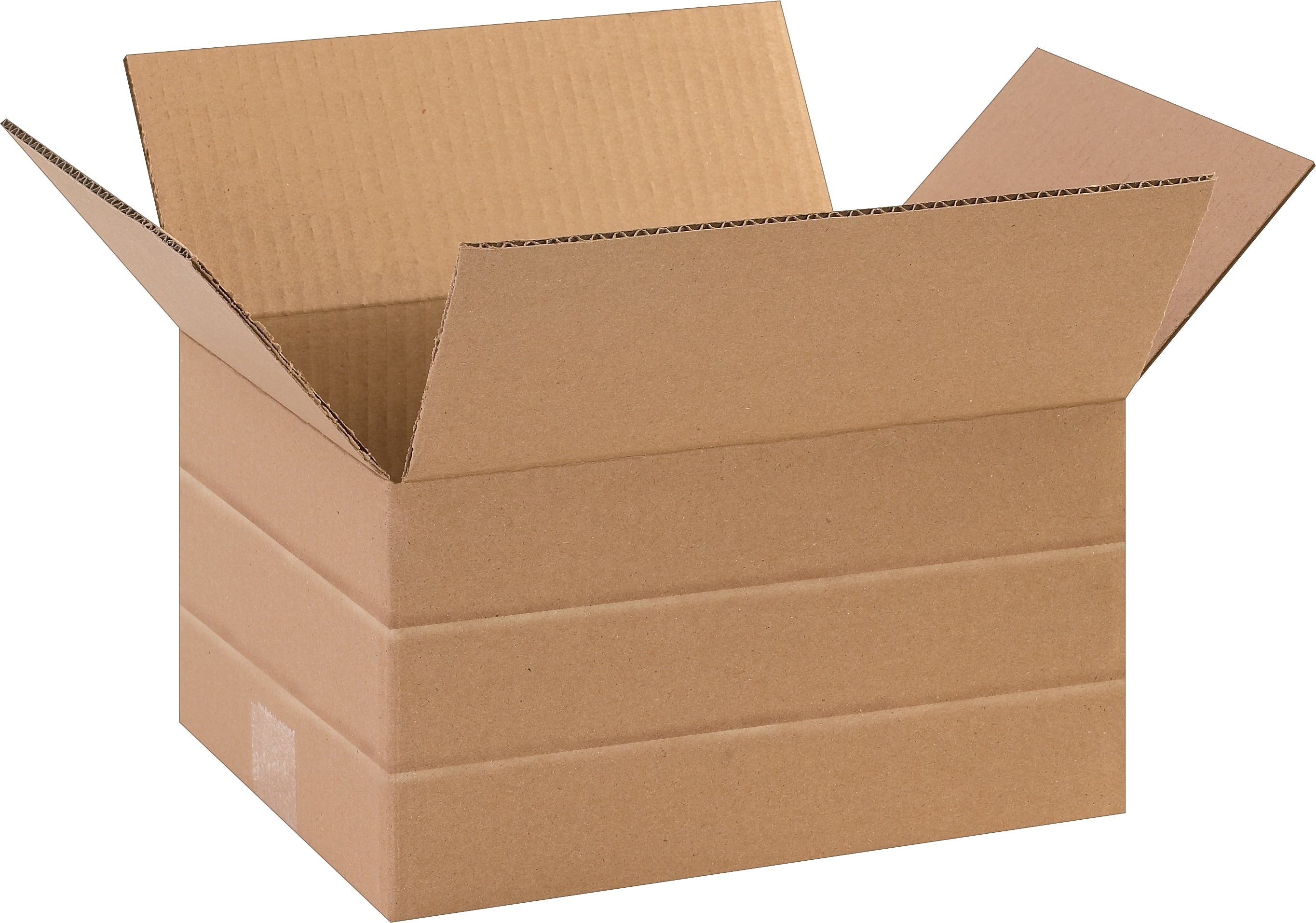 24 x 12 x 6" Multi-Depth Shipping Boxes, 32 ECT, Brown, 20/Bundle (MD24126)