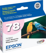 Epson T78 Light Magenta Standard Yield Ink Cartridge