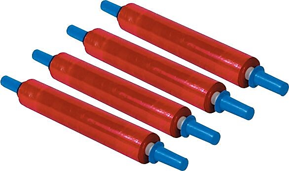 20" x 1000' 80 Gauge Cast Stretch Wrap, Red Tinted, 4/Carton (GOOD20RED)