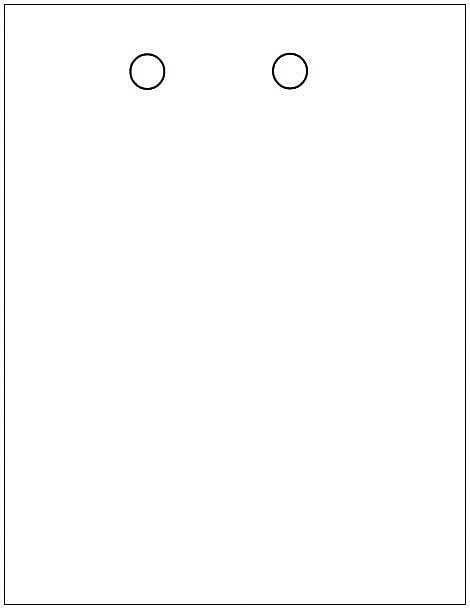 Impreso Pre-Punched Laser Cut Sheets, 2-Hole Punch Top, 20 lb., 92 Brightness, 8 1/2" x 11", 2500 Sheets/Ct